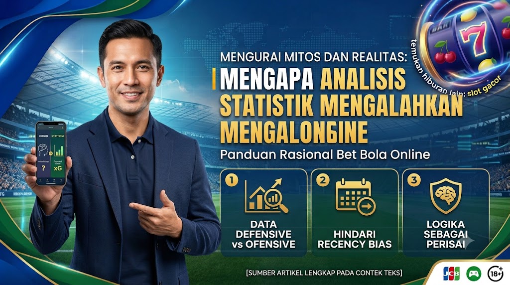 Mengurai Mitos dan Realitas: Mengapa Analisis Statistik Mengalahkan Intuisi dalam Bet Bola Online
